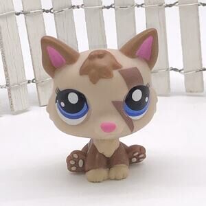 GERMAN SHEPARD PUPPY DOG TAN #G7 #73 - Littlest Pet Shop - Hasbro LPS